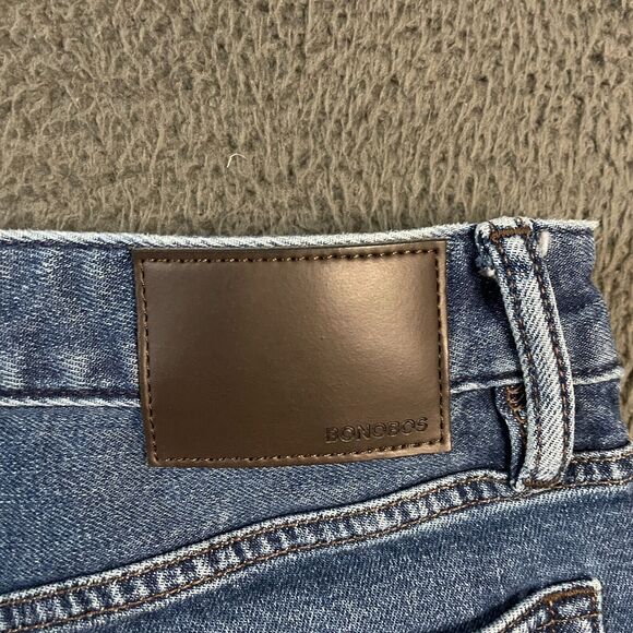 Bonobos Jeans Mens 31x30 Blue Classic Fit Medium Wash Denim Stretch Casual - Picture 10 of 16